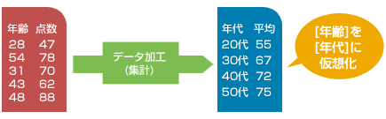 仮想項目機能